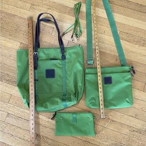 Bric’s X-Bag Shopper Large Sportina 3-in-1 Set Lime Green